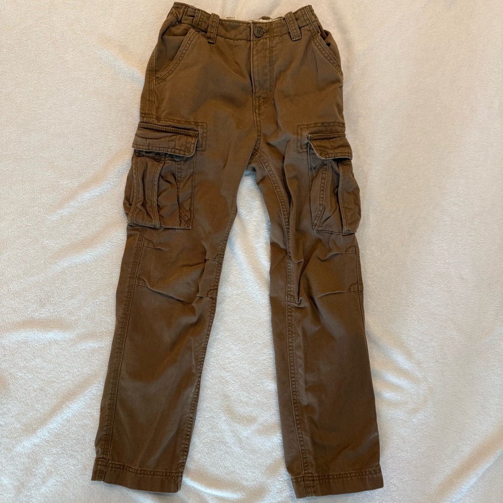 GAP Kids Khaki Cargo Pants Large